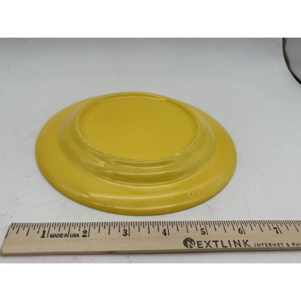 Vintage Fiesta Fiestaware Sunflower Yellow 7.25” Salad Lunch Plate USA